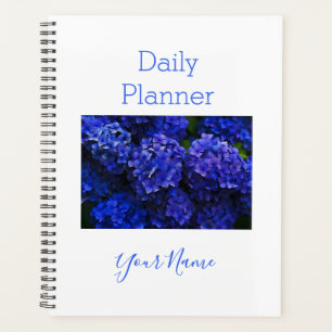 Tagesplaner Foto Blau Hortensie - HAMbWG Planer