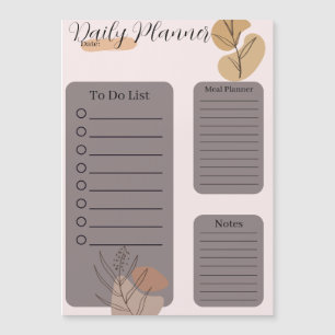 Tagesplaner Magnetkarte