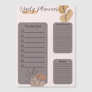 Tagesplaner Magnetkarte