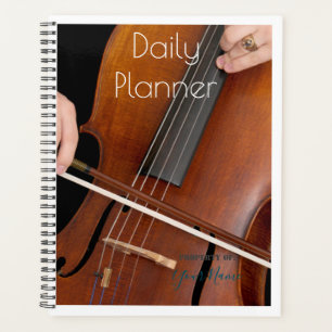 Tagesplaner mit einem Cello-Thema - HAMbWG Planer