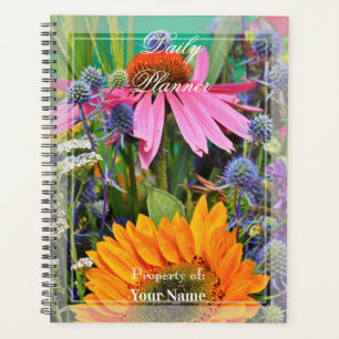 Tagesplaner mit Wildblumen - HAMbWG Planer