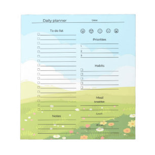 Tagesplaner Notizblock