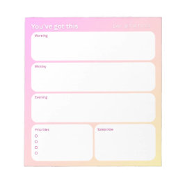 Tagesplaner Notizblock (40 Seiten)