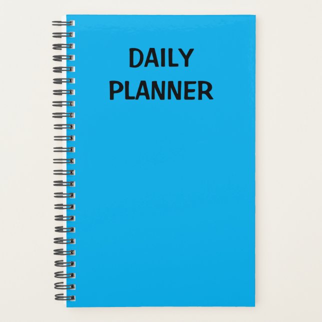 TAGESPLANER PLANER (Vorderseite)