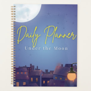 "Tagesplaner: Unter dem Mond" Magische Nacht Planer
