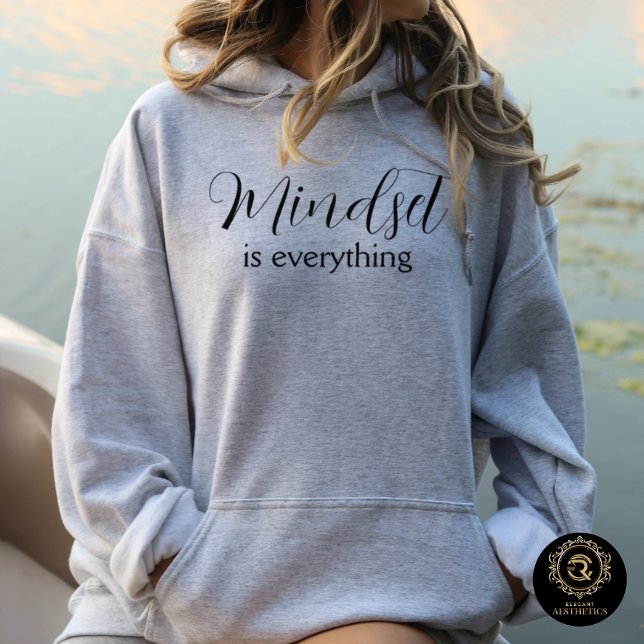 Tagespullover – Mindset ist alles Hoodie (Von Creator hochgeladen)