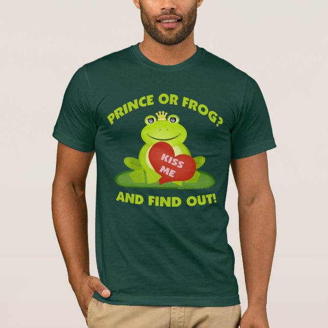 TagesT - Shirt Frosch-Prinz-Valentines (Vorderseite)