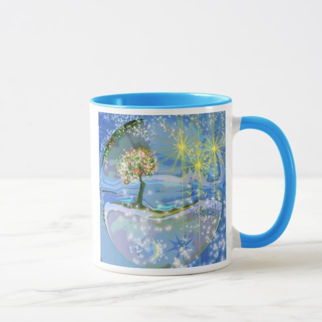 TagesTasse des Stern-drei Tasse (Rechts)