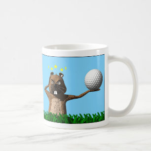 TagesTasse unhöflichen WeckensGroundhog Kaffeetasse