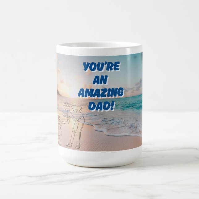 Tagesthema des Vaters Coffee Tasse (Mittel)