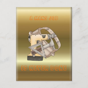 Tageswerkzeuge Postkarte