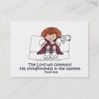 Tageszeit und Anruf mollig Visitenkarte