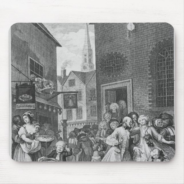 Tageszeiten, Mittag, 1738 Mousepad (Vorne)