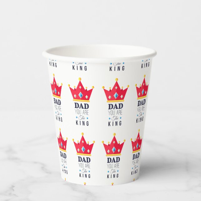 Tageszeitenbecher Pappbecher (Vorderseite)