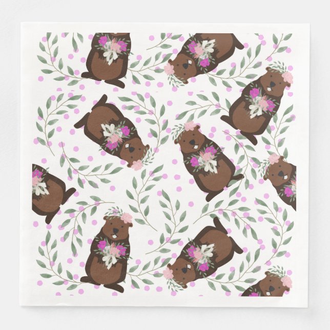 Tageszeitung Napkin Serviette (Vorderseite)