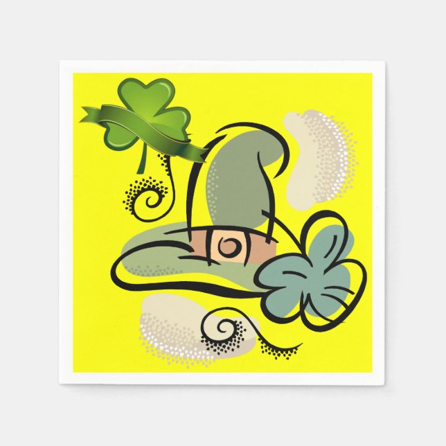 Tageszeitung Napkins zum St. Patrick Serviette (Vorderseite)