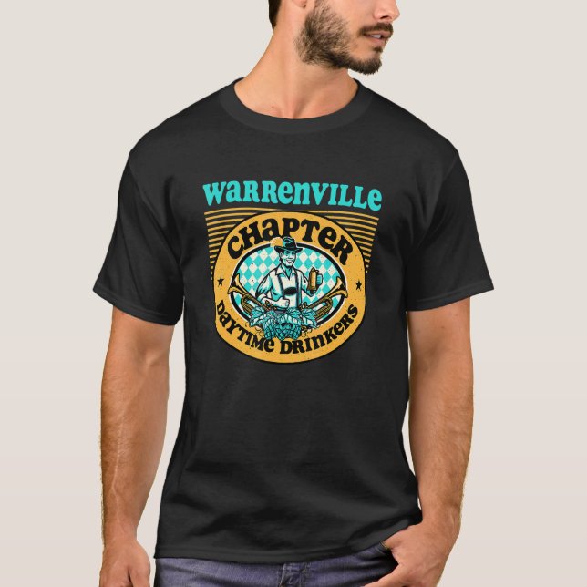 Tagetränke in Amerika Warrenville Kapitel B T-Shirt (Vorderseite)