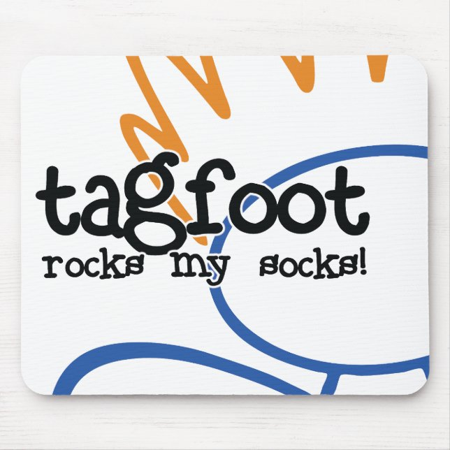 tagfoot (deskification) mousepad (Vorne)