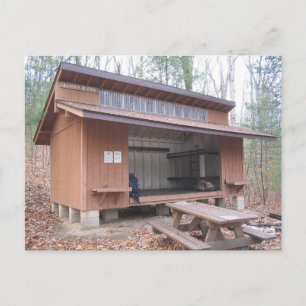 Tagg Run Appalachian Trail Postkarte