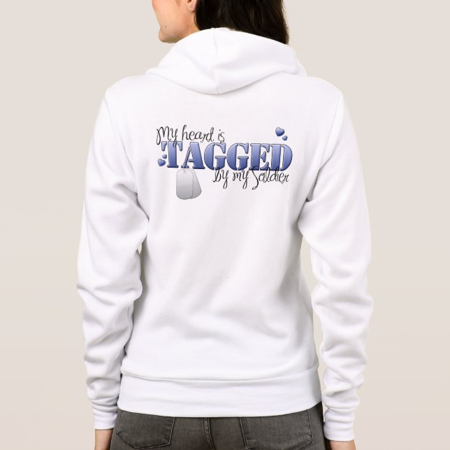 Tagged Hoodie (Rückseite)