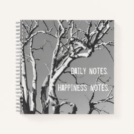 Täglich getrocknete Bäume Notizbuch
