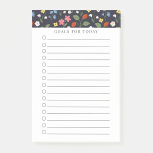 Täglich Liste zu erledigen, Prioritäten Liste Erdb Post-it Klebezettel