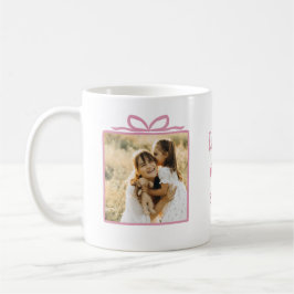 Täglich mit dir Rosa Geschenkbox Zwei Fotos Tasse