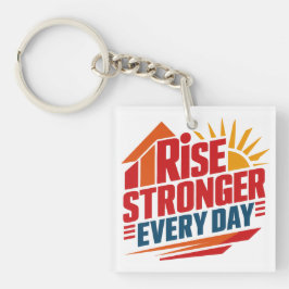 Täglich stärker werden | hazem Alex Schlüsselanhän Schlüsselanhänger