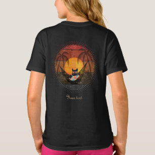 Täglich träumen Coole Cat's Tropical Escape Girls' T-Shirt