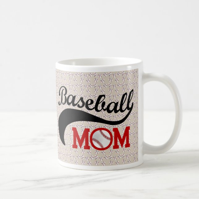Tägliche Baseball-Mama sportlich Tasse (Rechts)