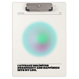 tägliche Bestätigung Klemmbrett