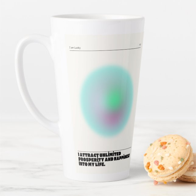 tägliche Bestätigung Milchtasse (Beispiel)