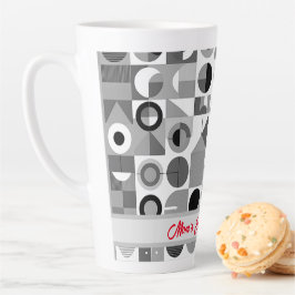Tägliche Dosis Joy Geometric Muster Retro der Mama Milchtasse