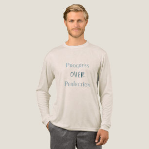 Tägliche Dynamik durch ruhiges Lettering-Design au Tri-Blend Shirt