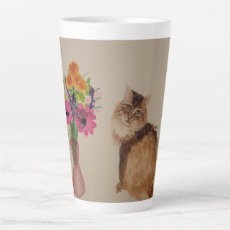 Tägliche Empress Allie die Katze Latte Tasse