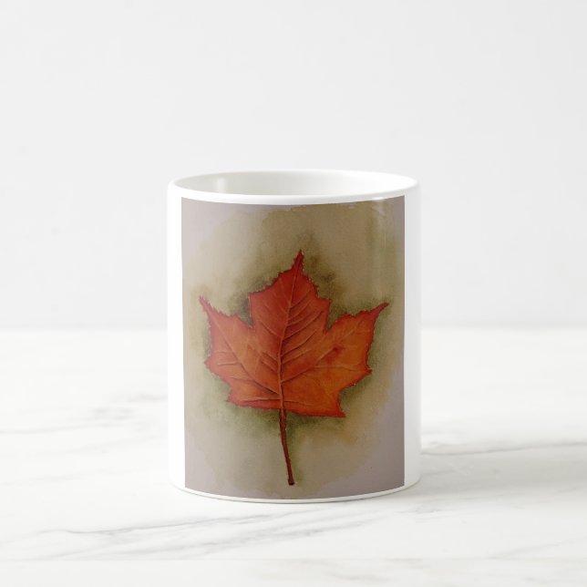 Tägliche Empress Herbstblatt Kaffeetasse (Mittel)