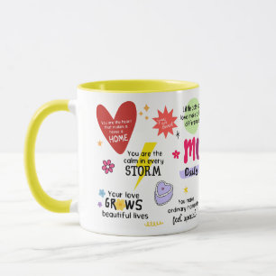 Tägliche Erinnerungs-Tasse für Mütter Tasse