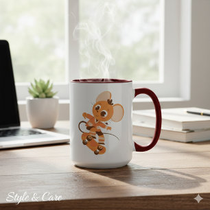 Tägliche Fu-Maus-Kombinations-Tasse für spielerisc Tasse