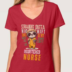 Tägliche Geschichte Nachtschicht Zertifizierte Heb T-Shirt