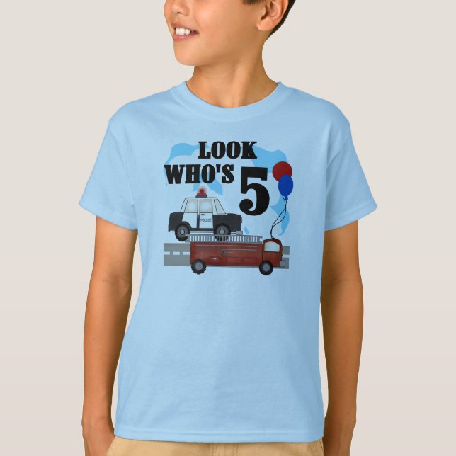 Tägliche Held-5. Geburtstag T-Shirt (Vorderseite)