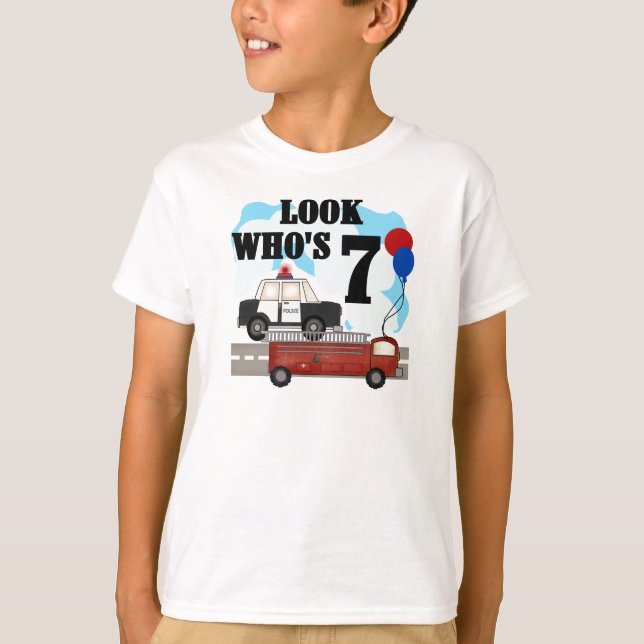 Tägliche Held-7. Geburtstag T-Shirt (Vorderseite)