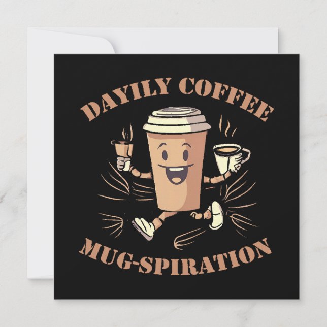 tägliche Kaffeemugspiration (Vorderseite)