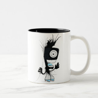 Tägliche Monster-Tasse Zweifarbige Tasse