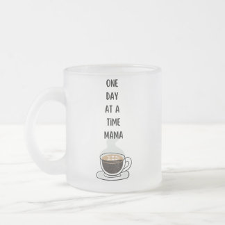 Tägliche Motivations-Tasse - Milchglas Mattglastasse