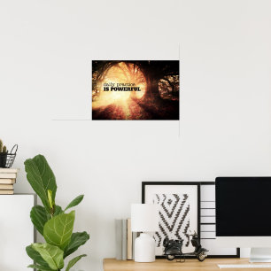 Tägliche Praxis Poster