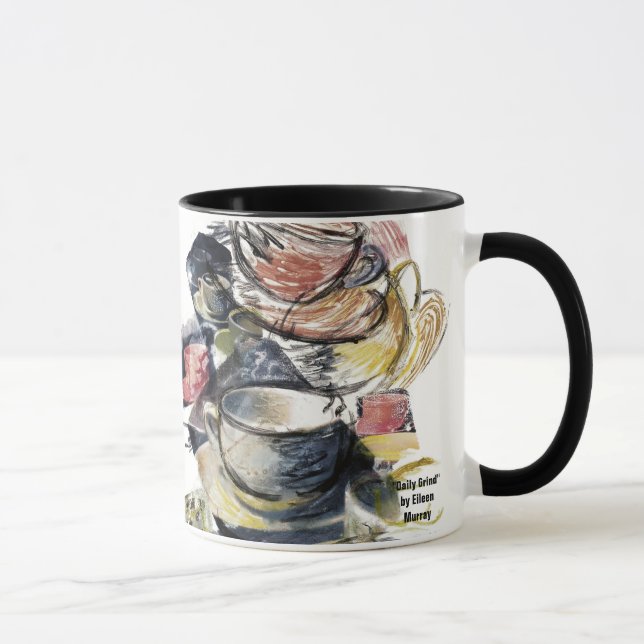 Tägliche Schleifenkaffee-Tasse Tasse (Rechts)