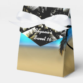 Tägliche Strände & Palmen Tropische Gefälligkeitsb Geschenkschachtel