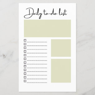 Tägliche To-Do-Liste Flyer