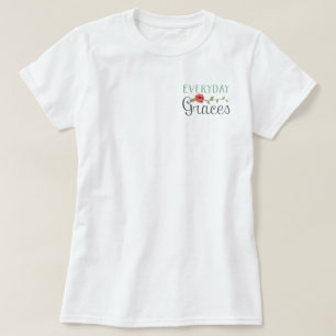 Tägliche Umgangsform-Abnutzung T-Shirt