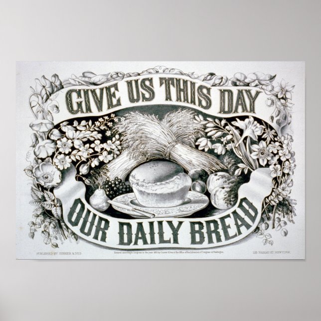 TÄGLICHER BROT POSTER (Vorne)
